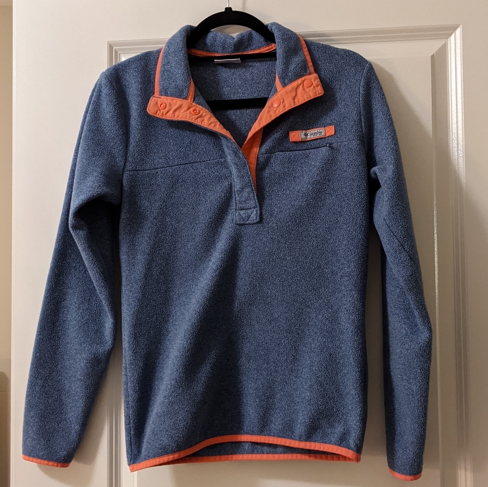 Light purple/coral columbia pullover